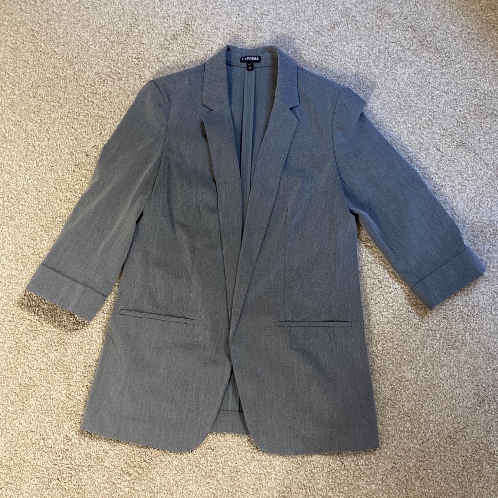 Express Blazer, Size M, Grey